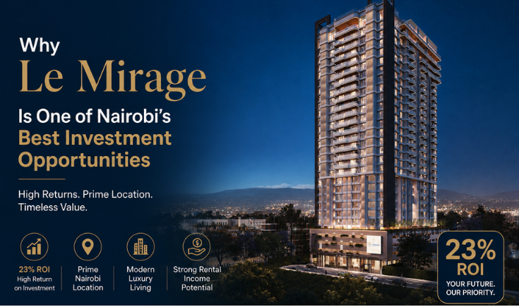 Le Mirage Westlands Nairobi high ROI investment property
