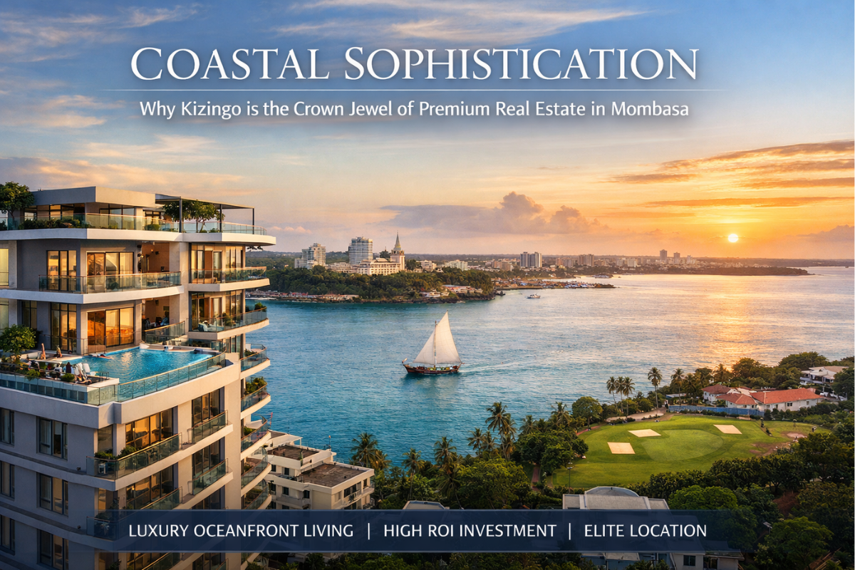 Luxury apartments for sale in Kizingo Mombasa with ocean views