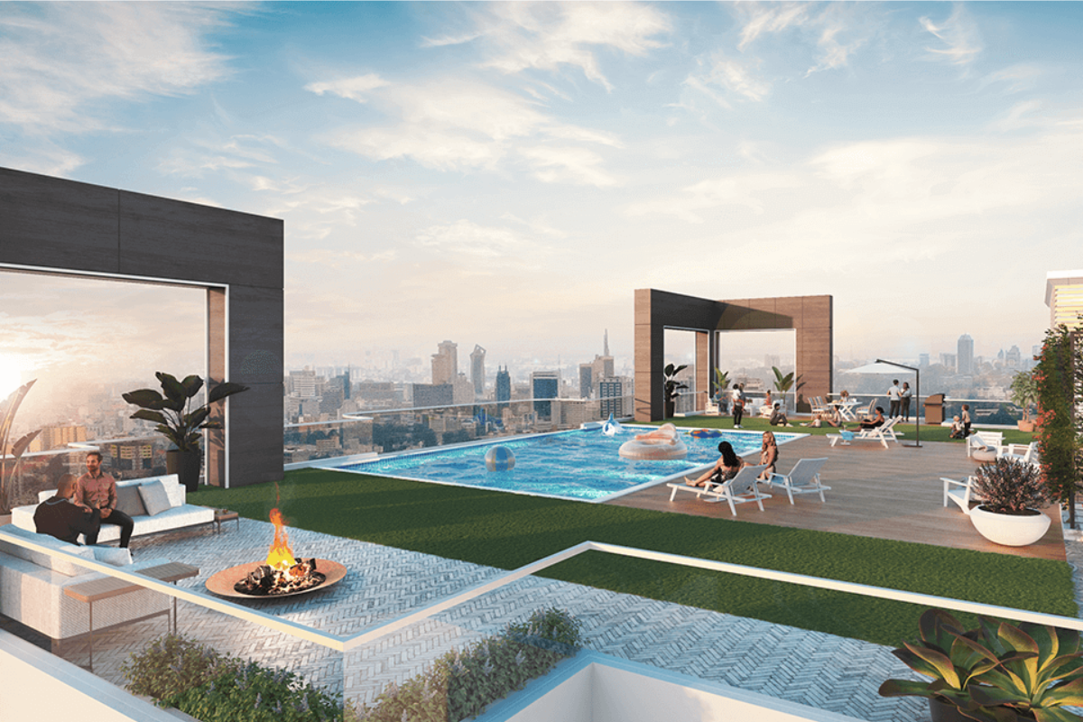 Premium living Nairobi visualization with high-end property features