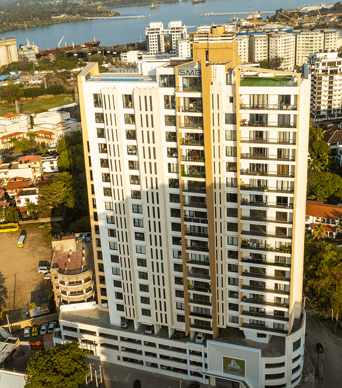 SMB Suites overview - sea facing flats & luxury apartments Mombasa by SMB Properties